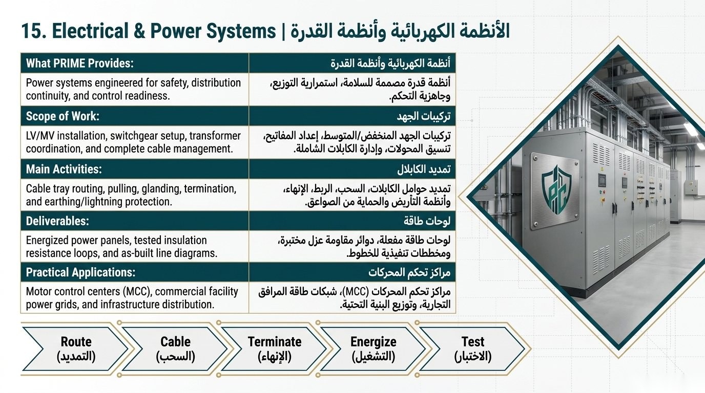 Electrical & Power Systems