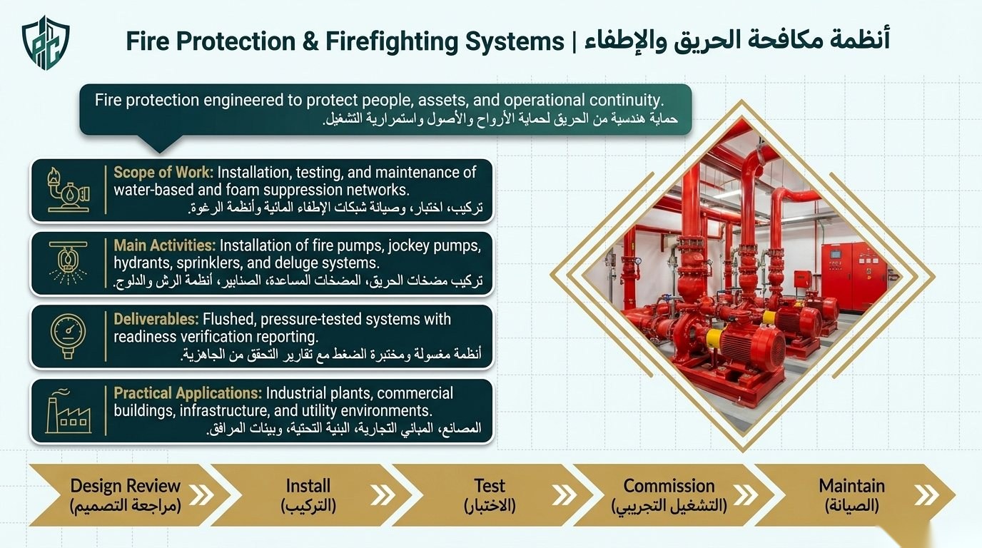 Fire Protection & Firefighting Systems